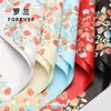 Serie Roland Papel Pluma Flor de Vid Papel de Regalo Día de San Valentín Ramo DIY Regalo Película Impermeable Floristería Envoltura de Flores