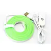 Interruptor Táctil LED de Bajo Voltaje Tira de Luz de Neón Flexible con Interruptor de Botón Control Manual USB Seguridad Bajo Voltaje 5V