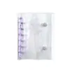 Planeador de hojas sueltas desmontable de doble broche de PVC coreano en stock, estilo ins, disponible en tamaños M5, A6, A7, A8, con cubierta transparente