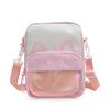 Bolsa de Tutor de Clase Lindo Gatito Bolso Cruzado Estudiante Femenina de Mano Bolsa para el Dolor Gran Capacidad Dibujos Animados Hombro Tote Bag