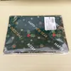 Papel de Presente Vintage Rosa Natal Amarelo Couro Cowhide Criativo Coração de Menina Papel Decorativo