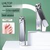 Cortador de Unhas Profissional Lameila para Manicure, Cortador de Unhas Grande, Cortador de Unhas Portátil de Aço Inoxidável C0178