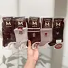 Meias Novas de Outono e Inverno Mian Kao para Mulheres Meia-Calça Meio da Panturrilha Meias de Desenho Animado para Mulheres Estilo Japonês Estilo College Estilo Coreano Meias de Algodão para Estudantes