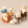 Nueva Caja Misteriosa de Resina de Gato Yoga Dibujo Animado Figura de Gato Linda Caja Misteriosa Decoración de Escritorio de Alto Valor Venta al por Mayor