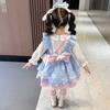 Vestido de Princesa para Niña Otoño Nuevo Ropa Cos Lolita Vestido Falda Tutú para Niños