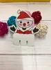 Nueva tarjeta de copa de vino de Navidad decoración navideña popular tarjeta de copa de vino de Navidad muñeco de nieve asta de alce tarjeta de copa