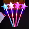 Varita Mágica Luminosa Palo de Luz Flash Palo de Hada Puesto de Juguetes para Niños en el Mercado Nocturno Estilo Explosivo Barrido de Empuje Código Regalo Pequeño