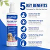 Kineshinex Agente para Cuidados com a Pele de Pets Gato e Cachorro Spray de Limpeza e Cuidado para a Pele Alivia a Secura e o Desconforto
