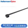 HelleRmannTyton Abraçadeira Plástica para Cabelo Man TeRitone Fivela de Carro Fixa 111-00838 T30R