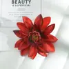 Flor Artificial Dália 9cm, Crisântemo de Bambu, Flor Artificial DIY Flor Falsa Flor Peônia Flor de Seda Artesanal para Uso em Casamento