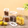 Frasco de Almacenamiento para Comida y Café Frasco de Almacenamiento Engrosado Endurecido Caja de Almacenamiento de Cocina Frasco para Granos y Cereales del Hogar Frasco Sellado