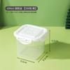 Caja reciclable para pastel de lasaña de mousse, caja de embalaje para cucharada de fruta, tarro sellado para leche de frijol helado de tiramisú