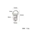 Gancho para marco de fotos en forma de D, grapa metálica para colgar cuadros, grapa triangular para colgar, grapa pequeña semicircular para colgar, accesorios hechos a mano para DIY