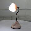 Luminária de mesa LED recarregável por USB, econômica, para estudo, luz noturna, 360° giratória, dobrável, presente, luminária de mesa atacado