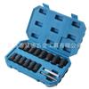 Dispositivo de extracción de tuercas rotas, caja de aluminio de 10 piezas, dispositivo de extracción de alambre roto, herramienta para tornillos hexagonales de cabeza rota de 13 piezas