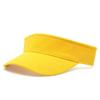 Boné de Cor Sólida para Homens e Mulheres, Chapéu de Sol com Proteção Solar, Chapéu de Sol com Topo Aberto, Chapéu para Corrida de Maratona e Tênis, Texto Impresso Personalizado
