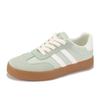 Sapatos vintage Forrest Gump Casual All-match Sapatos de treinamento alemães Sapatos femininos 2024 Novos sapatos brancos Tênis plataforma Sapatos casuais