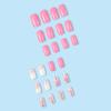 Pegatinas Personalizadas Transfronterizas para Uñas con Purpurina, Piezas de Uñas Deslumbrantes Coloridas Dulces y Geniales Desgastables, Arte de Uñas Versátil en Degradado de Moda