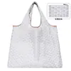 Bolsa de Compras Ecológica de Tecido Oxford Desenho Animado Japonês Bolsa de Supermercado de Ombro Único Bolsa Ecológica Dobrável Portátil de Viagem 210D
