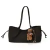 Bolsa Feminina Fashion de Ombro Único 2026 Novo Estilo Grande Capacidade Nicho Bolsa Tote para o Dia a Dia Bolsa de Ombro Versátil Simples