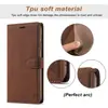 Adecuado para Apple iPhone 12 Funda de Cuero tipo Cartera 8Plus Funda para Teléfono Móvil Piel Sensación Funda Protectora Tarjeta de Inserción 11Pro Funda de Cuero