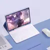 Adecuado para Samsung Modelo 2025 S10Fe Teclado Bluetooth Funda Protectora A9Plus Teclado Retroiluminado y Set de Ratón S9 Funda para Teclado