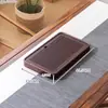 Bandeja de té de madera maciza de palo de rosa modelo nuevo 2024 bandeja de almacenamiento de agua para el hogar mesa de té pequeña seca de madera para sala de estar
