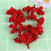 Flor Artificial Frutas da Fortuna com Frutas Vermelhas Decoração de Casa Arranjo de Casamento Espuma Natal Pequena Fruta Vermelha