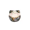 Nuevo Gato de la Suerte de Cerámica Pintada Estilo Japonés Cuentas Sueltas Hecho a Mano Cadena de Cuentas DIY Accesorios para Joyería Venta al por Mayor Hecho a Mano