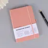 En Stock Cuaderno con Correa A5 Diario Estudiante de Cuero Cuaderno Transfronterizo Libro de Negocios Personalización Disponible Imprimir Logo