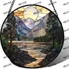 Adornos Colgantes Decorativos de Vidrio de Color Transfronterizos, Decoraciones para Paredes y Ventanas, Captadores de Luz, Regalos para el Día de la Madre, Regalos de Cumpleaños