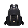 Mochila transfronteiriça feminina versão coreana 2026 outono nova estilosa PU personalizada mochila de viagem feminina moderna bolsa escolar para estudantes