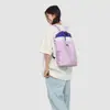 Bolsa de Viaje Simple Ultraligera Mochila para Senderismo al Aire Libre y Montañismo Impermeable de Doble Hombro Bolsa Deportiva para Mujer Bolsa para el Trabajo Estilo Coreano Bolsa Casual