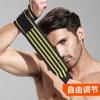 Venta directa de fábrica vendaje de tracción fuerte muñequera compresión fitness levantamiento de pesas mancuerna entrenamiento de fuerza asistencia protector de muñeca