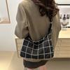 Bolsa Grande Estilo Coreano 2025 Nova Bolsa Transversal Casual para o Dia a Dia Bolsa de Compras Grande Capacidade Bolsa de Ombro Fashion Bolsa Tote Feminina