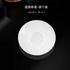 Conjunto de Chá de Porcelana Branca com Bule de Cerâmica, Gaiwan, Caixa de Presente, Estojo de Couro, Conjunto Pequeno, Chá de Rocha, Chá Preto, Xícara de Chá com Filtro