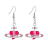 Transfronterizo Aliexpress Más Vendido Moda Europea y Americana Versátil Forma de Corazón Goteo de Aceite Acero Inoxidable Juego de Collares Venta al por Mayor