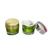 Botella Pequeña Verde 15g Base de Maquillaje Líquida Crema Botella de Recarga Crema de Belleza Crema de Día y Noche Botella de Crema Cosméticos