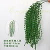 Plantas Verdes Flores Artificiales Hierba Aspargo Colgante Decoración de Fondo de Arte Floral para Bodas Flores Falsas Estilo Bosque Escenario de Boda Arreglo Floral