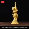 Adorno de Dragón de Bronce, Espada de Dragón de Cobre, Espada de Dragón Dragón, Espada de Dragón para Hogar y Oficina, Decoración de Dragón del Zodiaco, Regalo Artesanal