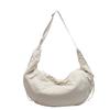 Bolso Niche Plisado Media Luna para Mujer 2024 Bolso Tote Simple Casual para Hombro Bolso de Esquina Bandolera de Gran Capacidad Bolso Dumpling