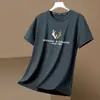 Fabricante Original Verano Elegante Nuevo Versátil Talla Grande Manga Corta Juvenil Moderno Casual Camiseta para Hombre