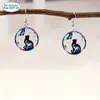 Acessórios de Design Acrílico para Halloween Brincos Acrílicos para Festa Brincos Transfronteiriços para Viagem Gato Banquete Uso Diário