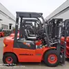Carretilla elevadora todoterreno de tracción en las cuatro ruedas Longgong pequeña de 3 toneladas 4 toneladas tipo coche diésel elevación hidráulica manipulación de carga y descarga apilador