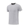 Roupas masculinas de verão para montanhismo, corrida, secagem rápida, caminhada ao ar livre, gola redonda, manga curta, camiseta, roupas de fitness para ambientes internos