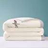 Compra de regalo: Colcha de Fibra de Soja para Verano, Colcha de Aire Acondicionado, Colcha Refrescante de Verano, Lavable a Máquina, Color Sólido, Colcha Delgada para Dormitorio Individual