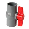 Accesorios para Tuberías de Agua de Plástico PVC Tee de 4 Puntos Directa con Rosca Externa e Interna Codo de 1 Pulgada 20 Codo Conector Caja Giratoria Filtro