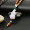 Estilo Étnico Corrente de Lã Colar Longo Decorações Pingente Feminino Outono e Inverno Versátil Atmosférico High-end Vintage Acessórios de Roupa