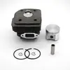 Adequado para Conjunto de Cilindro e Pistão Husqvarna 385 390 Acessórios para Motosserra a Gasolina 55mm