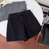 Pantalones cortos deportivos transpirables y frescos de modal serie lu para mujer, de verano, finos, de cintura alta, pierna ancha, adelgazantes, para correr, de tres puntos, hot pants
